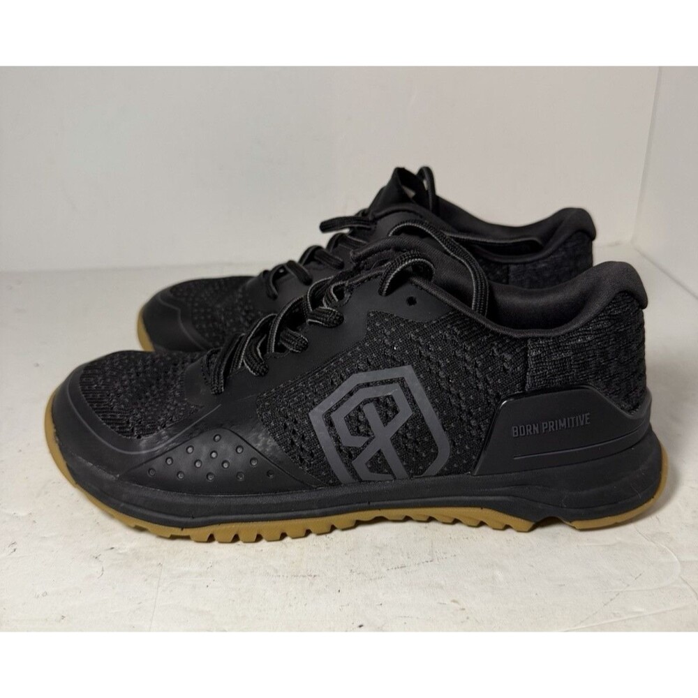Born Primitive Savage 1 Shoes Womens Sz 7 Black Gum Soles Cross Training Sneaker